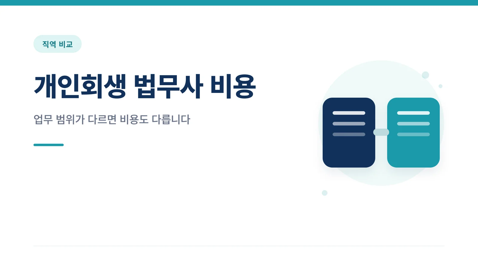 개인회생 법무사 비용